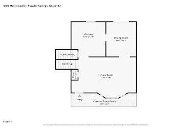 Floor plan 3 for 4902 Muirwood Dr