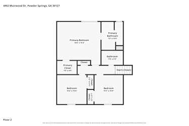 Floor plan 2 for 4902 Muirwood Dr