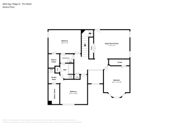 Floor plan 2 for 4904 Spur Ridge Ct