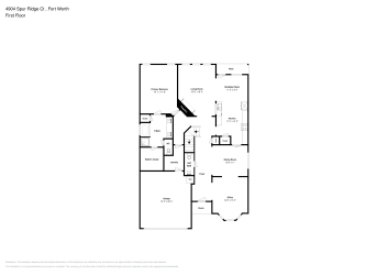 Floor plan 1 for 4904 Spur Ridge Ct