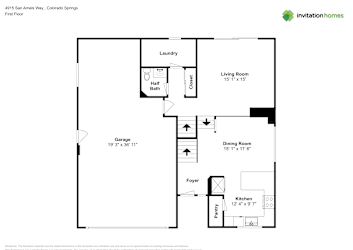 Floor plan 2 for 4915 San Amels Way
