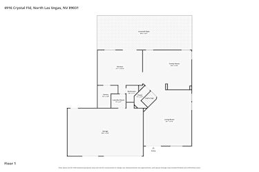 Floor plan 2 for 4916 Crystal Field St