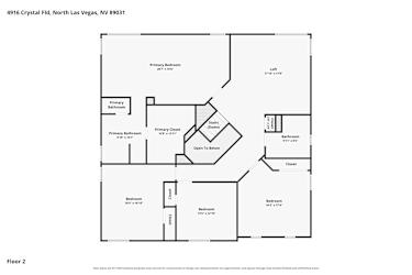 Floor plan 1 for 4916 Crystal Field St