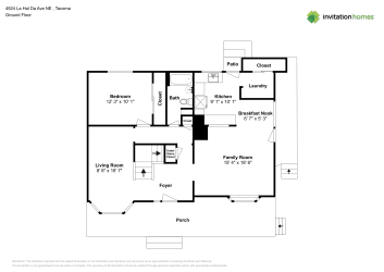 Floor plan 1 for 4924 La Hal Da Ave NE