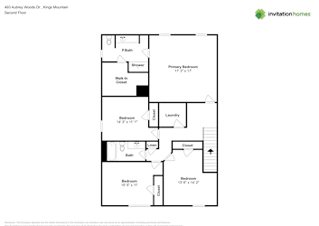 Floor plan 2 for 493 Aubrey Woods Dr