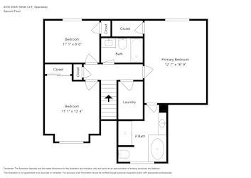 Floor plan 2 for 4935 204th Street Ct E