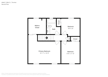 Floor plan 3 for 4946 E 109th Ct