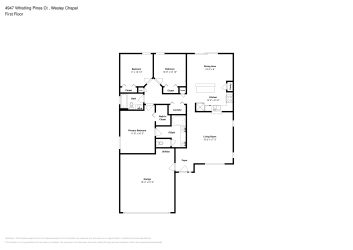 Floor plan 1 for 4947 Whistling Pines Ct