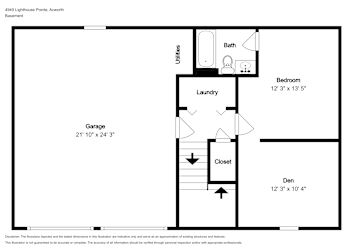 Floor plan 1 for 4949 Lighthouse Pointe