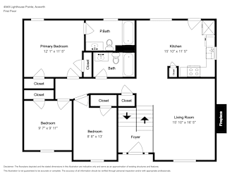 Floor plan 2 for 4949 Lighthouse Pointe
