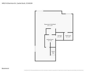 Floor plan 3 for 4992 N Silverlace Dr