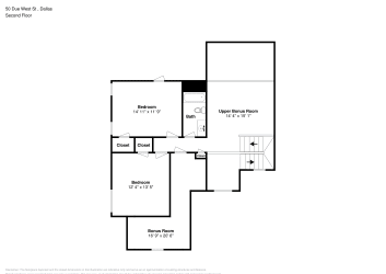 Floor plan 3 for 50 Due West St
