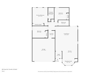 Floor plan 1 for 500 E Kent Ave
