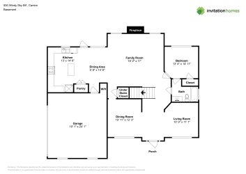 Floor plan 1 for 500 Windy Sky Blf