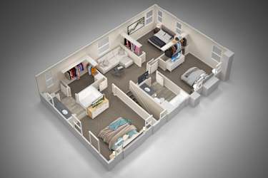 Floor plan 2 for 5005 N 189th Drive