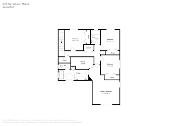 Floor plan 2 for 5010 SW 155th Ave