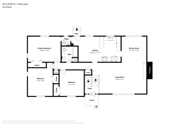 Floor plan 2 for 5014 250th St
