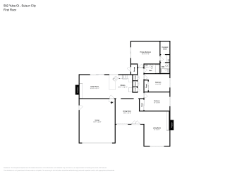 Floor plan 2 for 502 Yuba Ct