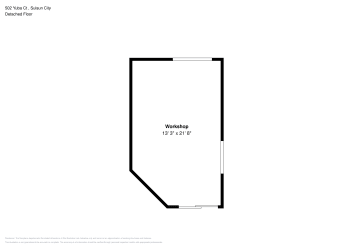 Floor plan 1 for 502 Yuba Ct