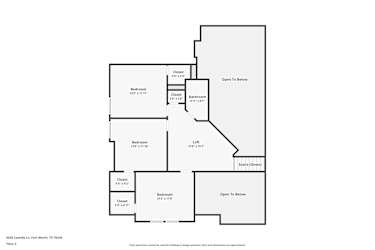 Floor plan 2 for 5020 Cassidy Ln