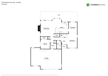 Floor plan 1 for 5020 Meadow Pass Way