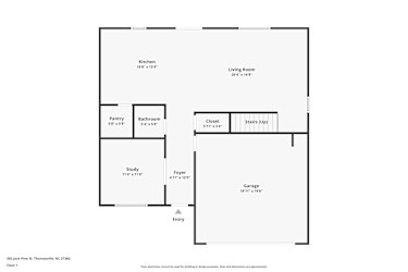 Floor plan 1 for 503 Jack Pine Street