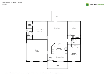 Floor plan 1 for 503 N Palm Ave