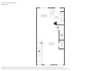 Floor plan 2 for 5030 SW 126th Ave