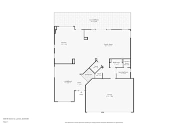 Floor plan 1 for 5030 W Gwen St