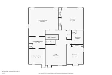 Floor plan 2 for 5032 Gandross Ln