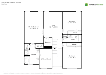 Floor plan 2 for 5055 Carriage Bridge Ln