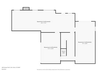 Floor plan 1 for 5055 Shadow Path Ln SW