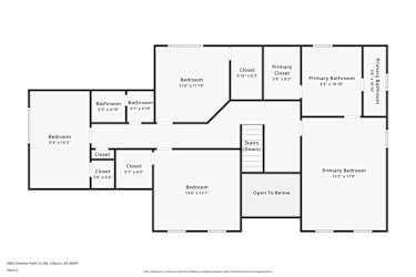 Floor plan 3 for 5055 Shadow Path Ln SW