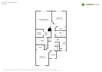 Floor plan 2 for 5076 SW 141st Ave