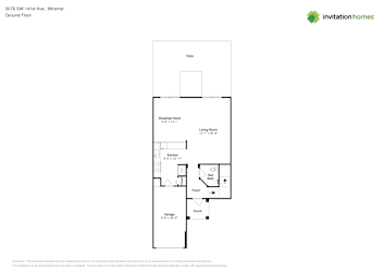 Floor plan 1 for 5076 SW 141st Ave