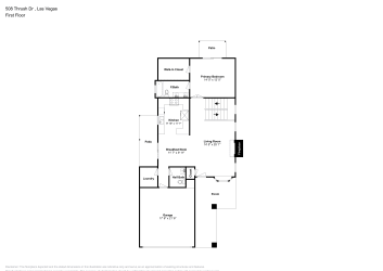 Floor plan 1 for 508 Thrush Dr