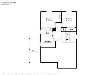 Floor plan 2 for 508 Thrush Dr