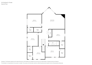 Floor plan 2 for 510 Del Mar Dr