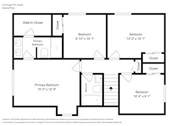 Floor plan 2 for 510 Puget Pl S