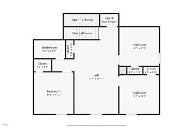 Floor plan 2 for 5101 Hidden Treasure Ln