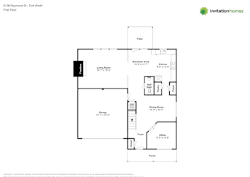 Floor plan 1 for 5108 Raymond Dr