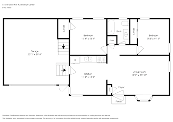 Floor plan 2 for 5121 France Ave N