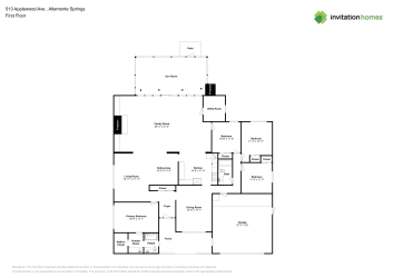 Floor plan 1 for 513 Applewood Ave