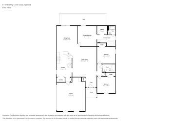 Floor plan 1 for 513 Yearling Cove Loop