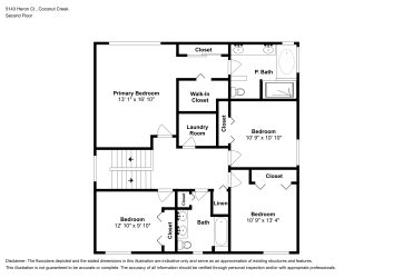 Floor plan 2 for 5143 Heron Ct