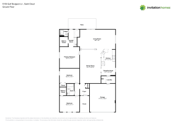 Floor plan 1 for 5150 Gulf Sturgeon Ln