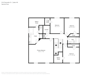 Floor plan 2 for 516 Chancellor Dr