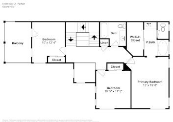 Floor plan 2 for 5163 Fowler Ln