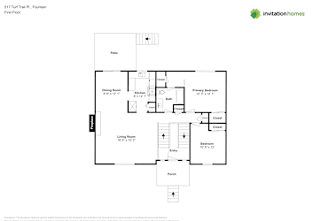 Floor plan 2 for 517 Turf Trail Pl