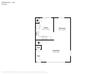 Floor plan 2 for 5200 Westview Ln